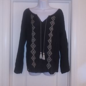 Lucky Brand Peasant Top